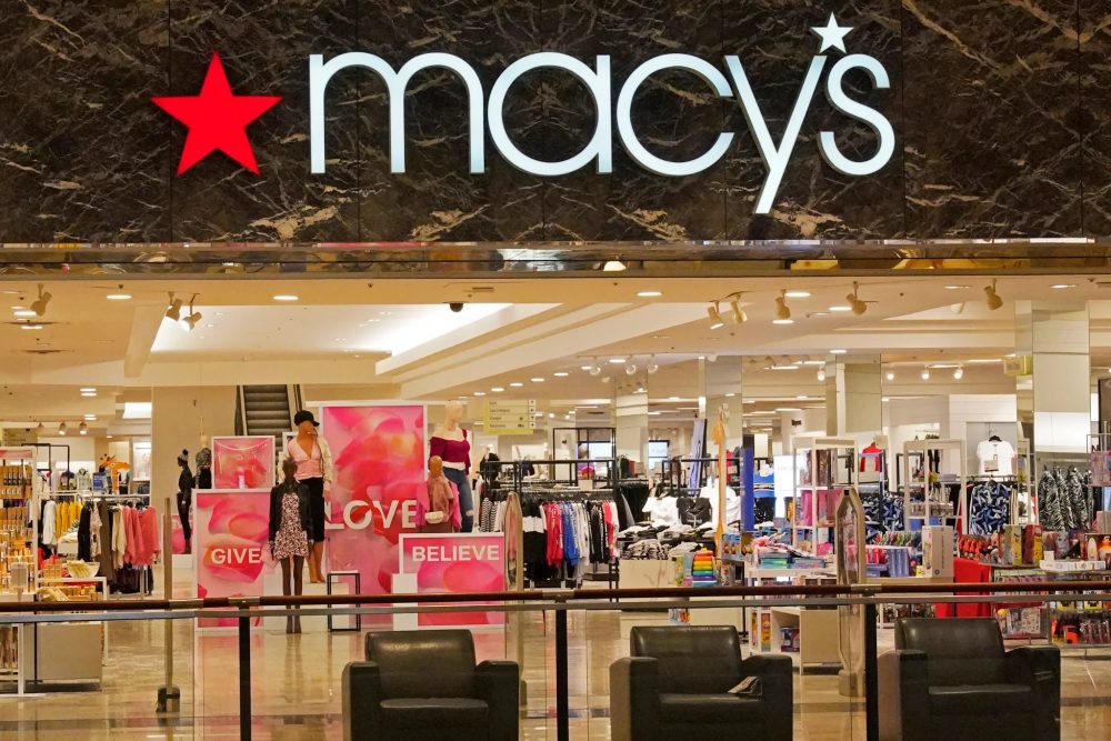 Macy's sales dropped
